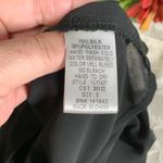 YA Los Angeles  SemiBlack Sheer Ruffle Cami Small Photo 7