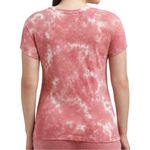 Luxe Tie Dye Tee Pink Photo 1