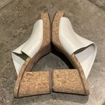 Vince  Wyatt-E Flax Leather Mule Sandal Shoes Womens Size 9M Cork Heel Open Toe Photo 10