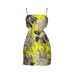 Camila Coelho  Sukie Cutout Mini Dress, Yellow Floral, XS Photo 4