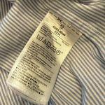 Banana Republic  Oversized Blue Striped Button Down Shirt Photo 2