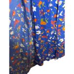 Paolita Womens Skirt Maxi Iris Side Zip Colorful Ditsy Floral Print A Photo 5