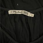 Michael Stars Black Sleeveless Keyhole High Low Halter - One Size Photo 2