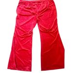 Lane Bryant  Women's Red Velvet Flare Pants Size 24 Photo 5
