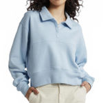 BP  Polo Fleece Sweatshirt Light Blue Size Large Photo 0