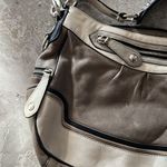 Coach Limited Edition Madison Spectator Cream/Taupe Hobo in Grey/White Bag Photo 5