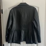 Worthington Midnight Black Leather Jacket Photo 1