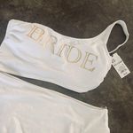 Shade & Shore Women's One Shoulder Cut Out Extra Cheeky One Piece Swimsuit -  White Photo 5