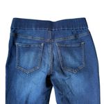 Nine West  Heidi pull-on skinny dark wash stretchy blue denim jeans size 6 Photo 3