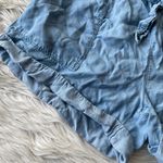Aerie Chambray Paperbag Shorts Photo 4