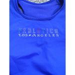 Fabletics  Athletic SET Graphic Sports Bra & Biker Shorts Small Purple Sporty Gym Photo 10