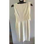 Calvin Klein ‎ Women's Sleeveless Bow-Shoulder Scuba Crepe Sheath Dress Size 4 Photo 6