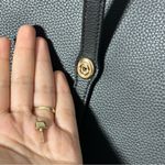 Coach Black Market Pebbled Tote Bag with Gold Accents Large Photo 3