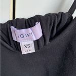 In God We Trust Crop Top Womens X‎ Small Black Halter Open Back Stretch Size XS Photo 2