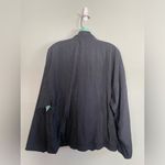 Adidas Vintage 80s  Black and Teal Mesh Lined Track Jacket Size M Photo 5