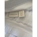 Chico's  .5 Womens Small White Maxi Skirt Lace Hem Boho Photo 3