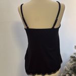 Romwe  Black Lace Trim Tank Top Photo 4