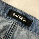 EXPRESS Women Jeans Girlfriend High Rise Tuxedo Stripe Light Wash 4 Photo 2