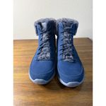 Skechers GO WALK Women's Navy Blue Faux Fur Lined Winter Boots Size 9.5 Photo 2