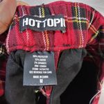 Hot Topic  Black & Red Plaid Split Bermuda Shorts Size M Photo 4