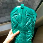 Metallic Green Cowboy Boots Size 8 Photo 2