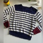 E.M Striped Sweater White Photo 0