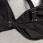 La Blanca Black Island Goddess Underwire Twist Front Bra Top Size 16 NWT Photo 3