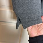 Lunya Restore Double Faced Gray Quilted Elastic Waist Shorts Size Medium Photo 4