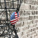 American Flag Earrings July 4 Veterans Memorial Photo 2