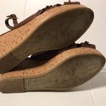 American Eagle  wedge cork platform peep-toe sandals women size 8 W Photo 6