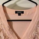 Badgley Mischka Badgley Mishka 3D Flower Short Sleeve Top Photo 4