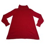 Loft Turtleneck Tunic Sweater Size Medium Holidays Cozy Party Casual Colorful Photo 0