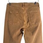 Alice + Olivia  Caramel Brown Mid Rise Skinny Jeans Size 28 Photo 5