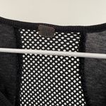 We The Free  Stonewash Black Mesh Long Sleeve Top Free People (XSmall) Photo 3