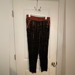 Anthropologie ❤️‍🔥Women’s  Elevenses Velvet Boho Tribal Print Pants Size 6 Photo 3