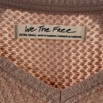 Free People  We The Free Santa Clara Thermal Top Tan Size XS Photo 7