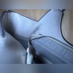 BCBG White/Ivory/Cream Handbag Purse Faux Leather Tote Shoulder Bag White Photo 8