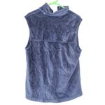 Columbia   Blue Soft Fleece Full‎ Zip Vest Sz L - C1 Photo 1