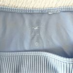 Hollister  Swim Light Blue Ribbed Bottoms Full Coverage Photo 2