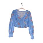 Free People NWOT  Women's "Blossom Eyelet Top Photo 9