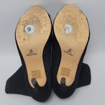 Catherine Malandrino  Nitty Stretch Ankle Pull On Open Peep Toe Sock Heel Boot 9 Photo 6