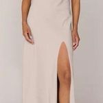 Revelry Steph Crepe Open Back With Bow Bridesmaid Dress ~ Size 0 🧡🍄 Photo 0