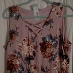 PaperMoon Brand new “ - Minka” dress. Size: L beautiful pink rose with flowers Photo 2