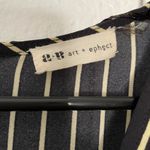 Art + Ephect Striped Longsleeved Jumpsuit M White Size M Photo 2