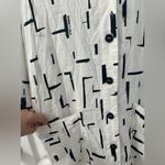 Bimba y Lola Monochromatic Shirt Dress (Size S) White Photo 9