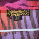 Ashley Stewart  Plus Size 18 Animal Print Button-Up Top‎ Multicolor Photo 4