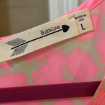 Buddy Love Adele‎ Dress Large Pink Animal Print Sleeveless Casual Mini Photo 2