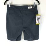 Hilary Radley  Womens Pull On Bermuda Shorts Geometric Stretch Black White Size S Photo 1