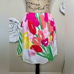 Lilly Pulitzer NTM:  Briar Skirt in Lavish Lillies Bright Floral Print Size Large Photo 2