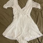 Forever 21 Forever-21 Women's White Playsuit-romper Photo 1